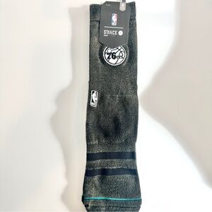 Stance Dark Gray Athletic Socks with Black Accents